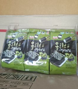 Combo 9 gói Rong biển ăn liền Hàn Quốc OLIVE