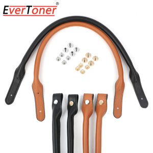EverToner 2Pcs Detachable Tote PU Leather Replacement Handles Straps Handbags Lady Shoulder Bag Strap DIY Bags Making Supplies Bag Accessories