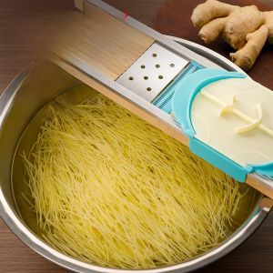 Ultra-Thin 1mm Fine Shredder for Fish Slice Accompaniment Special Carrot Green Onion Ginger Shred Kitchen Tool Multifunctional Cutter