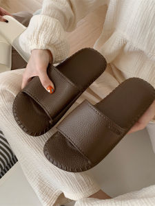 XIXITIAO | Vintage Leather Texture Anti-Slip Lightweight Flat Sandals