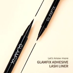 GLAMFIX Adhesive Lash Series | Lem Bulu Mata 2in1 bisa untuk Eyeliner | GLAM FIX Alat Kecantikan Makeup YOU | BPOM