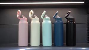 32oz Double Wall Vacuum Flasks Insulated Stainless Steel Magnetic Magsafe Water Bottle with Phone Holder