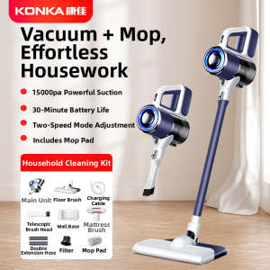 Konka | High Suction Cordless Handheld Vacuum Cleaner for Home and Car