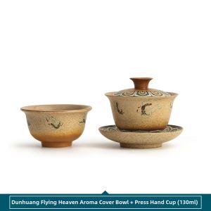 SANXUN | Cultural Gift Set Sancai Lidded Tea Cup