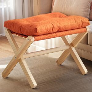 GUANGMANZHI | Multi-purpose Small Stool Footrest Changing Shoes Living Room