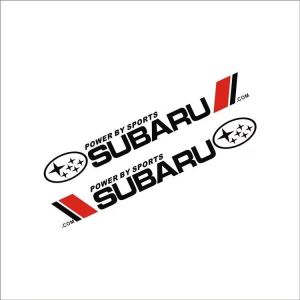 Subaru Car Body Decoration Stickers Door Decals Reflective Logo Patch Film Modification Scratch Covering Sticker Decal