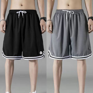 Lansboter Quần soóc thể thao thường ngày thẳng dây rút hip-hop dáng rộng mùa hè Quần đùi ống rộng cho Nam