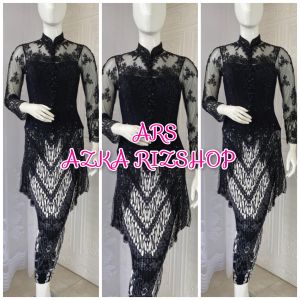 set kebaya pesta kebaya modern kebaya hitam