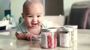 【6 & 10 M+】Baby Snack Puff Yogurt Finger Food | Freeze Dried Fruits Yogurt | Biskut Bayi | 溶豆 宝宝饼 入口即化 | Herbalicious2u