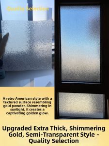 CHUSHE | Frosted Privacy Glass Sticker Film for Bathroom