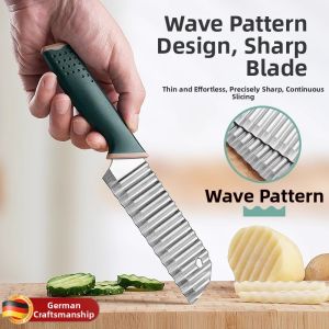 NAIFUNA | Wave Cutter Multi-functional Stainless Steel Knife