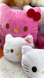 หมอนหน้าคิตตี้&friends ผ้าเนื้อนุ่ม ใบโตๆๆๆๆ มีหลายแบบให้เลือก ราคาส่งทุกใบ!!!!