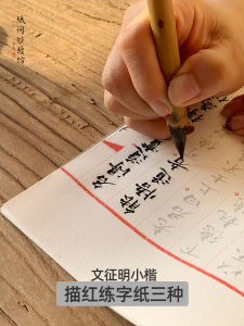 Wen Zhengming Calligraphy Practice Book Soft Pen Brush Script on Xuan Paper Traditional Chinese Culture Stationery Business Supplies