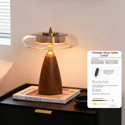 YOULIMEIJIA | Retro Style Luxurious Bedside Lamp
