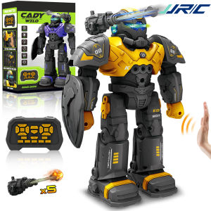 JJRC RC Robot Toys for Kids Remote Control Robocop Smart Programmable Gesture Sensing Remote Control Robots with Sound and Light Intelligent Toy Gift for Boys Girls