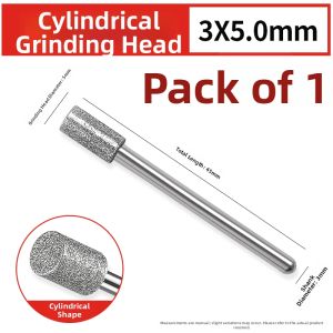 XINGONG | Titanium Coated Super Hard Metal and Jade Polishing Grinding Head 3mm