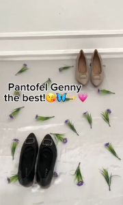 Genny Sepatu Flatshoes Wanita Hak 35 CM 0753046