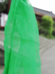 Green Fishing Net Storage Bag Fishing Supplies Fishing Net Nylon Mesh Bag