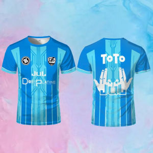 JUL Maillot TOTO Et Ninetta Jerseys Mens T-shirts Rap Culture Print Summer Football Training Uniforms Casual Surfing Kids Tops