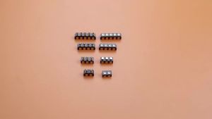 2 3 4 5 Pin Spring Loaded Pogo Pin Connector 2.5mm 2.54mm Pogopin Side Welding Mount SMD Contact SMT Male Female Gold Plated