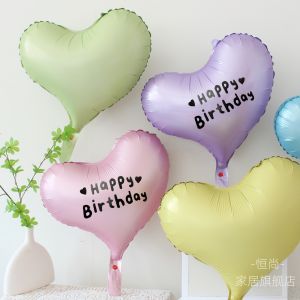 Lễ Hội Sinh Nhật Lễ Tình Nhân Đám Cưới Trang Trí Tiệc 20 Inch Trái Tim Bất Đối Xứng Quà Tặng Lễ Hội Phụ Kiện Trang Trí