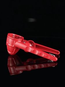 Nut Opener Nutcracker Tool Aluminum Multifunction Red Cup Shaped Nut Opener for Walnut Nuts Chestnut Melon Seeds