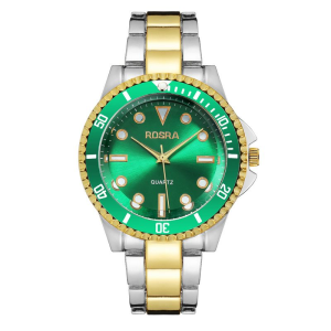 High-End Mens Business Temperament Quartz Steel Belt Round Watch Mature Mens Sign Leisure Sports Clock