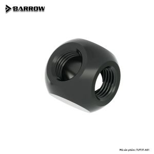 Bộ Chia Nước Barrow Triple T Khớp Nối F-F G1/4X3 Bộ Chuyển Đổi Đầu Nối Khối Chia Nước Chia Nước Kiểu Tee 3 Màu Đồng Thau