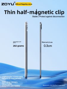 Zoyu | Magnetic Double-sided Case with Corner Protection and Hard Shell for iPad 13-inch