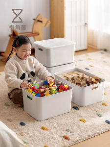 LANJIAOLUO | Attractive Toy Storage Box High Capacity with Lid