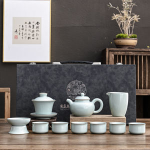 Luxury Porcelain Tea Set for Gongfu Tea Ceramics