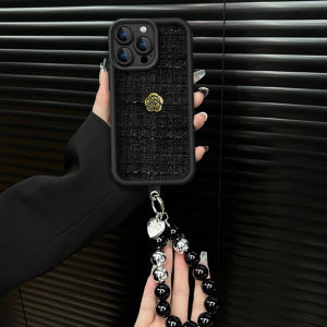 Sup&LV | Luxurious Womens Full Cover Anti-Fall iPhone Case Apple 16 Promax 15 Plus 14 Pro 13 PM Small Fragrance Style Soft Shell Protection