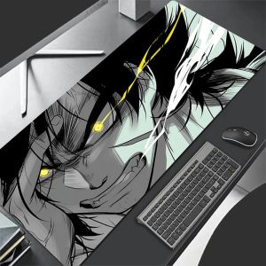Bandai | Tấm Lót Chuột Manga Đen Trắng XXL - Tấm Lót Bàn Phím Chơi Game Anime Cực Ngầu Thiết Kế D-Dragoned Balls Chất Liệu Cao Su Dành Cho Game Thủ