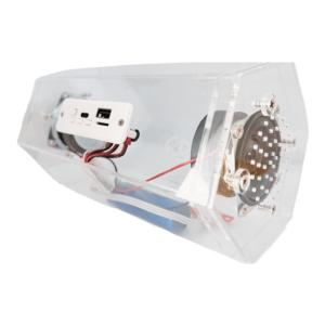 Acrylic Bluetooth Speaker High Sound Quality Dual Speakers HIFI Sound Chargeable Small DIY Gift TWS Super Bass Cannon