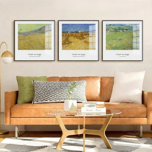 YASISHA | Abstract Art Wall Decor for Living Room and Dining Room