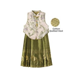 Chinese Style Girls Dress Set Two Pieces