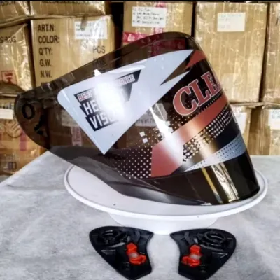Kaca Helm JS ARMOR Flat Visor Venom Free Rachet/Dudukan