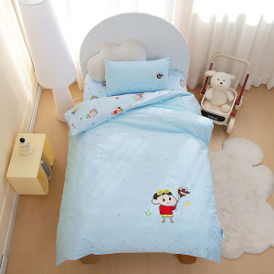 NONGNONGAI | 100% Cotton Toddler Bedding Set for Kindergarten