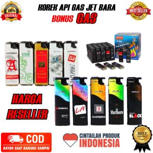 5Pcs Korek Api Gas Jet Bara SNI / Tahan Angin