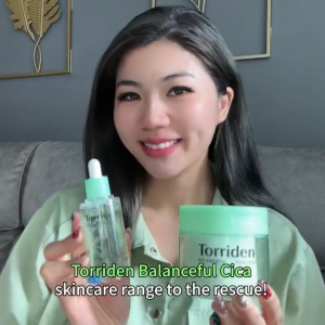 Torriden Balanceful Cica Daily Toner Pad for Cooling Calming for sensitive skin 60ea