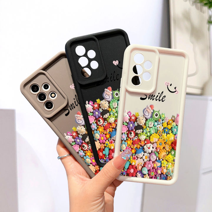 Hontinga Colorful Summer Flowers Case For OPPO A78 A72 A73 A74 A76 A77 ...