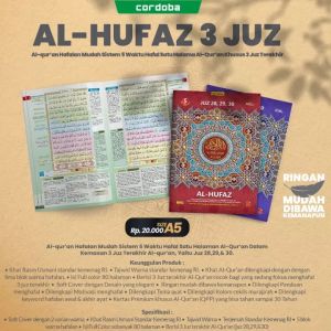 Al Quran Hafalan Mudah Al-Hufaz 3 Juz - Juz 282930 #cordoba