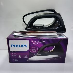 PHILIPS DRY IRON / SETRIKA HD 1173 CERAMIC ORIGINAL-GARANSI RESMI