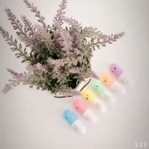 Creative Cute Ballpen Emoji Pills Fold Pen Capsule Shaped Colorful Retractable Ballpoint Stationery
