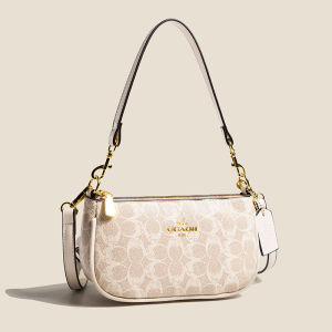 High-Quality Womens Underarm Shoulder Bag Classic Vintage Ladies Crossbody Handbag Elegant Designer Leather Messenger Bag