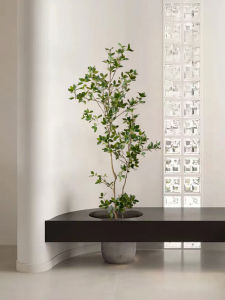 Mori Space Living Room Furnishings Fake Flower Artificial Plant Decoration Floral Decoration Scandinavian Large Fake Trees Bionic Green Plant