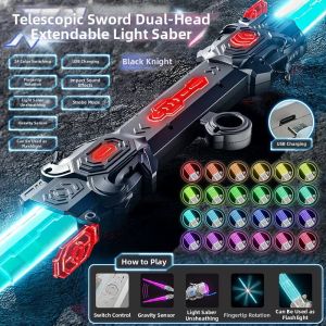 Extendable Dual-Head Light Saber Toy