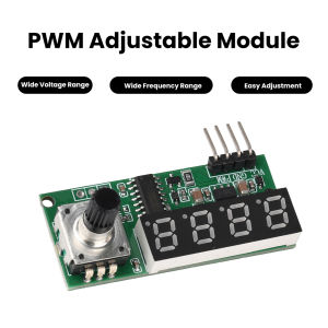 Adjustable Duty Cycle PWM Signal Generator Module with Digital Display For Motor Speed Control
