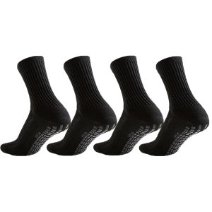 1/4/8 Pairs Shockproof Athletic Grip Socks Men Women Cycling Running Football Socks