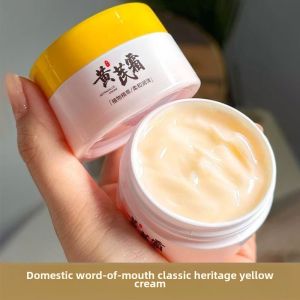 Yellow Astragalus Cream Moisturizing Brightening Skin Tone Improving Dark Spots Face Cream Hydrating Nutritious Traditional Chinese Goods
